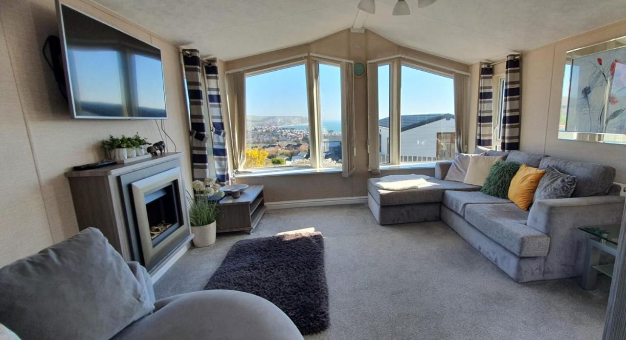 Lodge Seaview Swanage Dış mekan fotoğraf