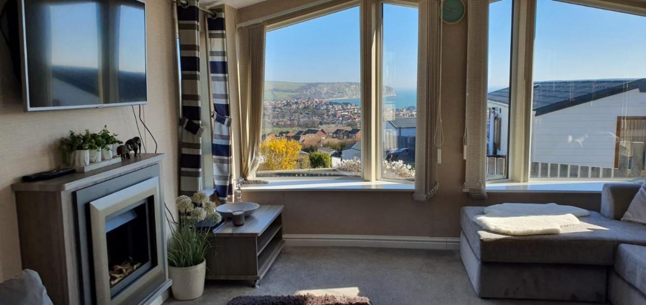 Lodge Seaview Swanage Dış mekan fotoğraf